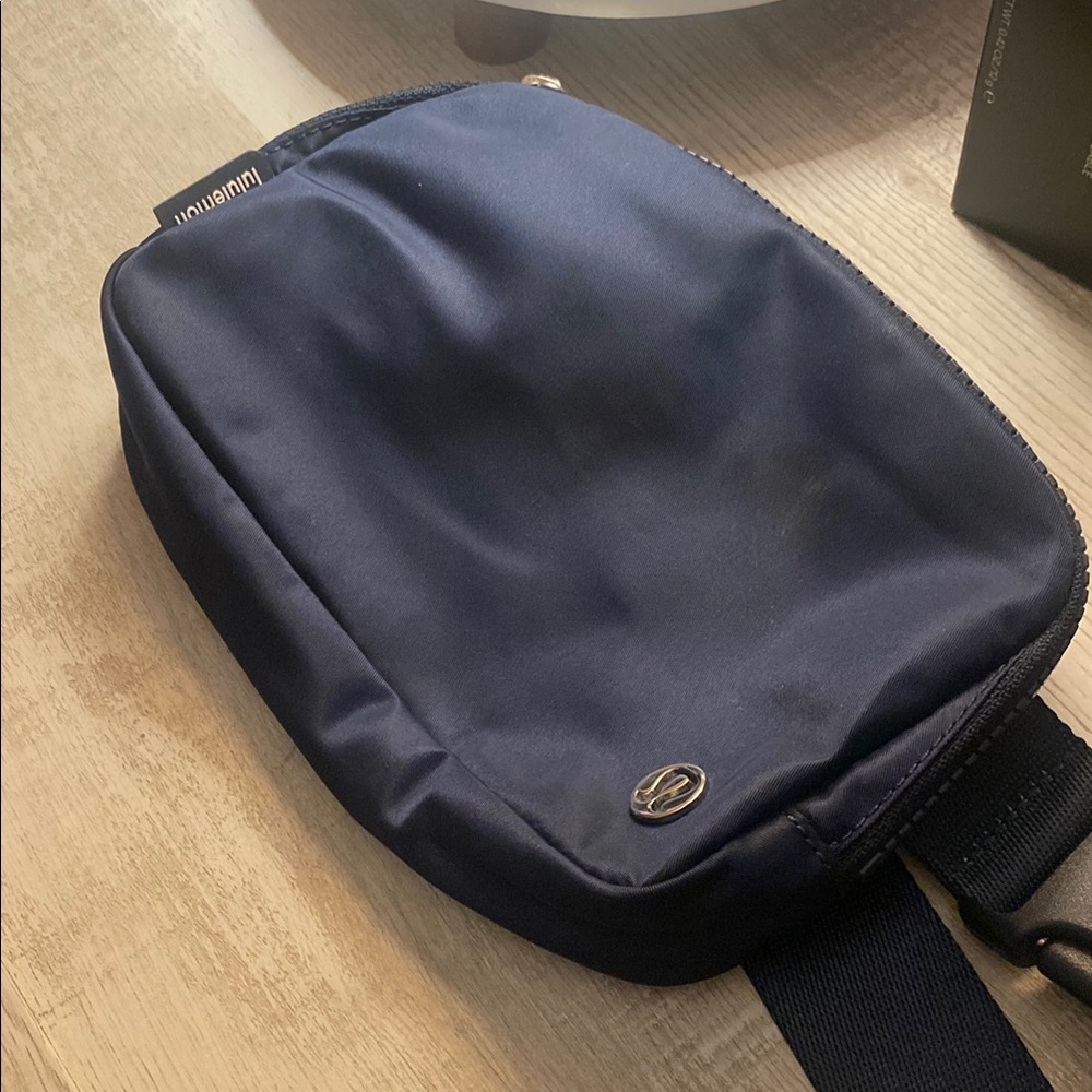 lululemon athletica Blue Belt Bag Sleek Minimalist Design
